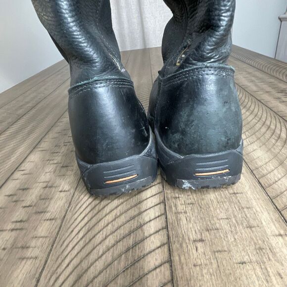 GEORGIA BOOT DIAMOND TRAX STEEL TOE WATERPROOF WORK WELLINGTON G4693 Size 9.5 Wi - Picture 7 of 9